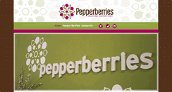 Desktop Screenshot of pepperberriesva.com