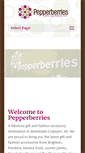 Mobile Screenshot of pepperberriesva.com